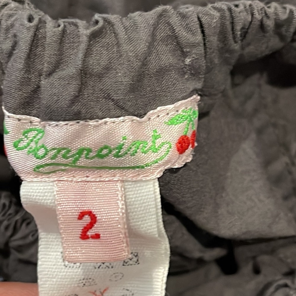 BONPOINT Girls Sleeveless Dress Size 2