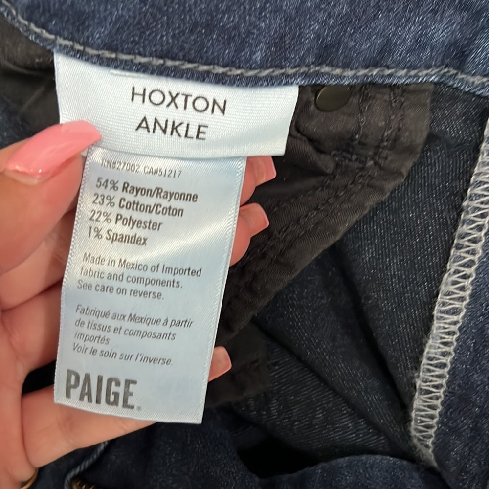 Paige Women’s Denim Hoxton Ankle Jeans Size 26