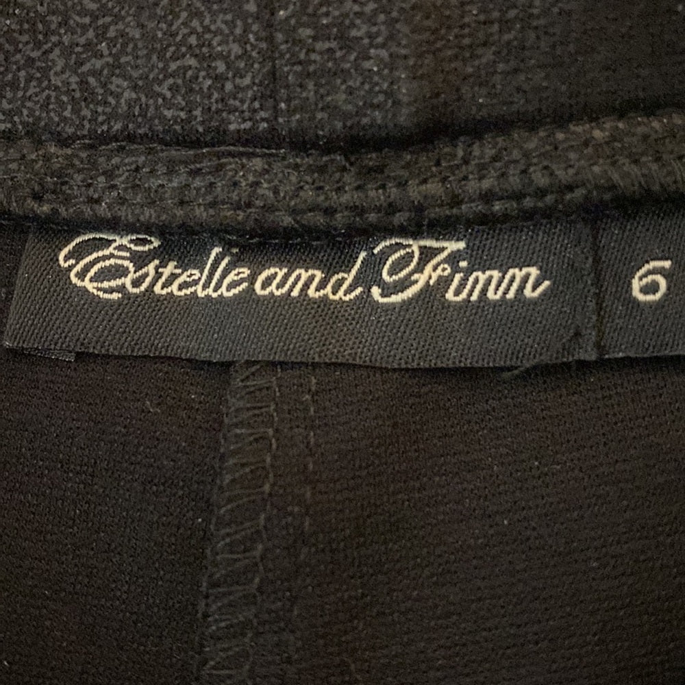 Estelie and Finn Women’s Black Leggings Size 6