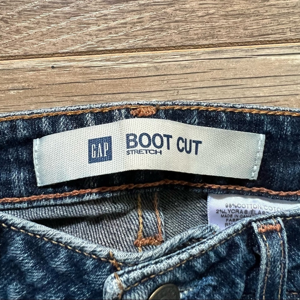 GAP Women’s Bootcut Stretch Jeans Size 2 Regular
