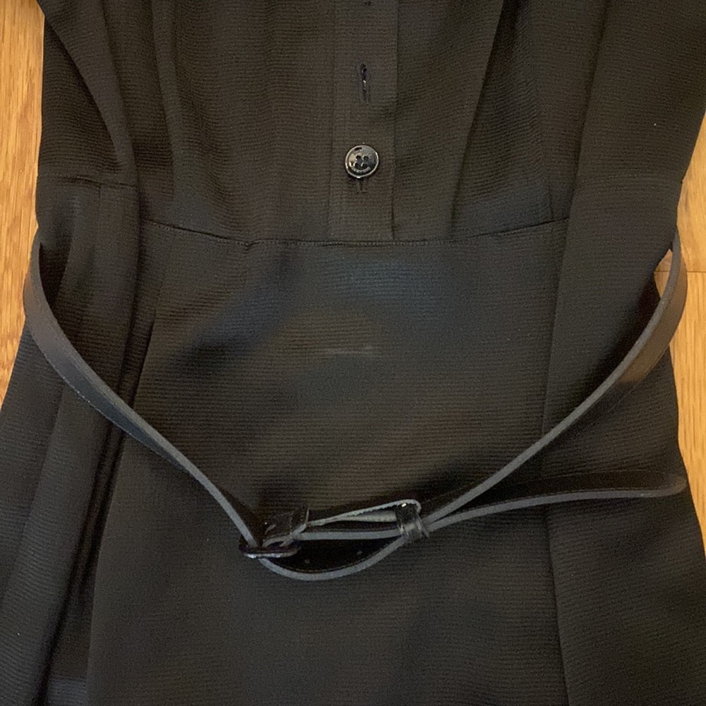 Burberry Women’s Black Belted Dress Size 44/M