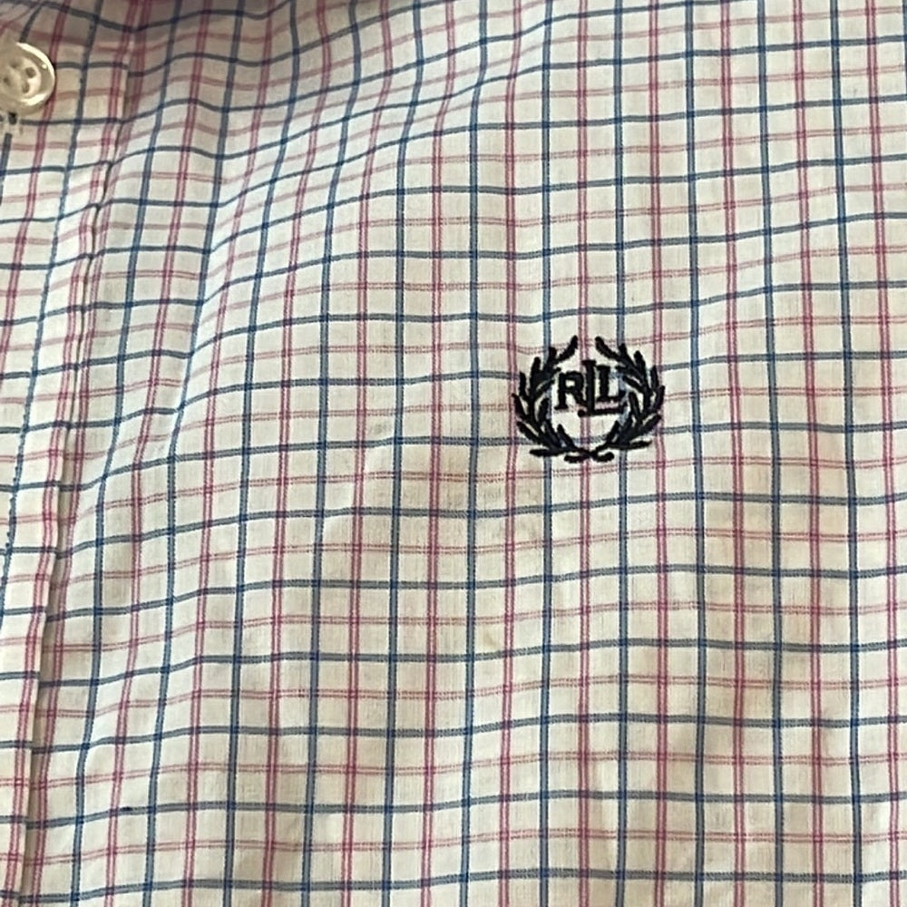 LAUREN Ralph Lauren Boys Button Down Shirt Size 12