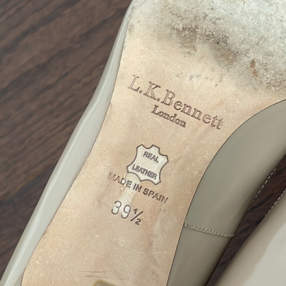 L.k. Bennett London Women’s Nude Pumps Size 39.5/9.5
