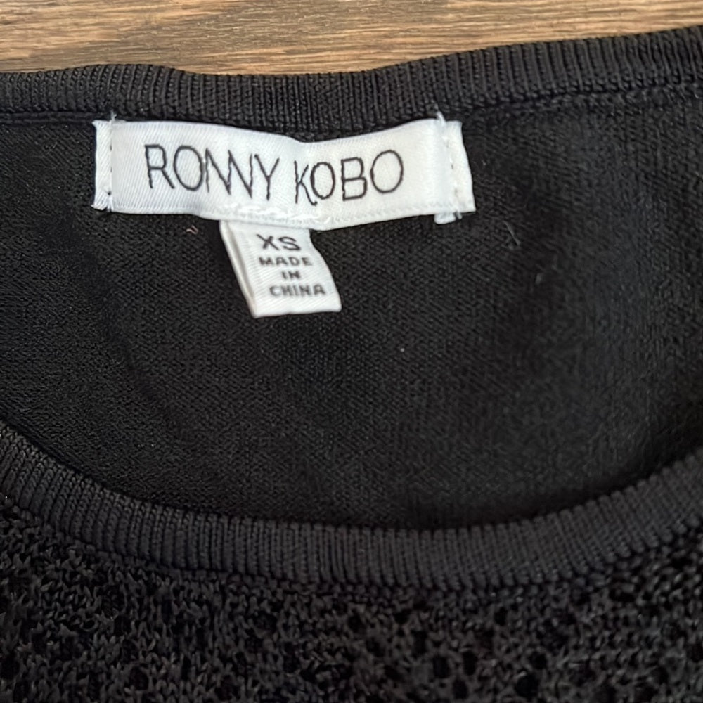 Women’s Ronny Kobo black dress Size XS