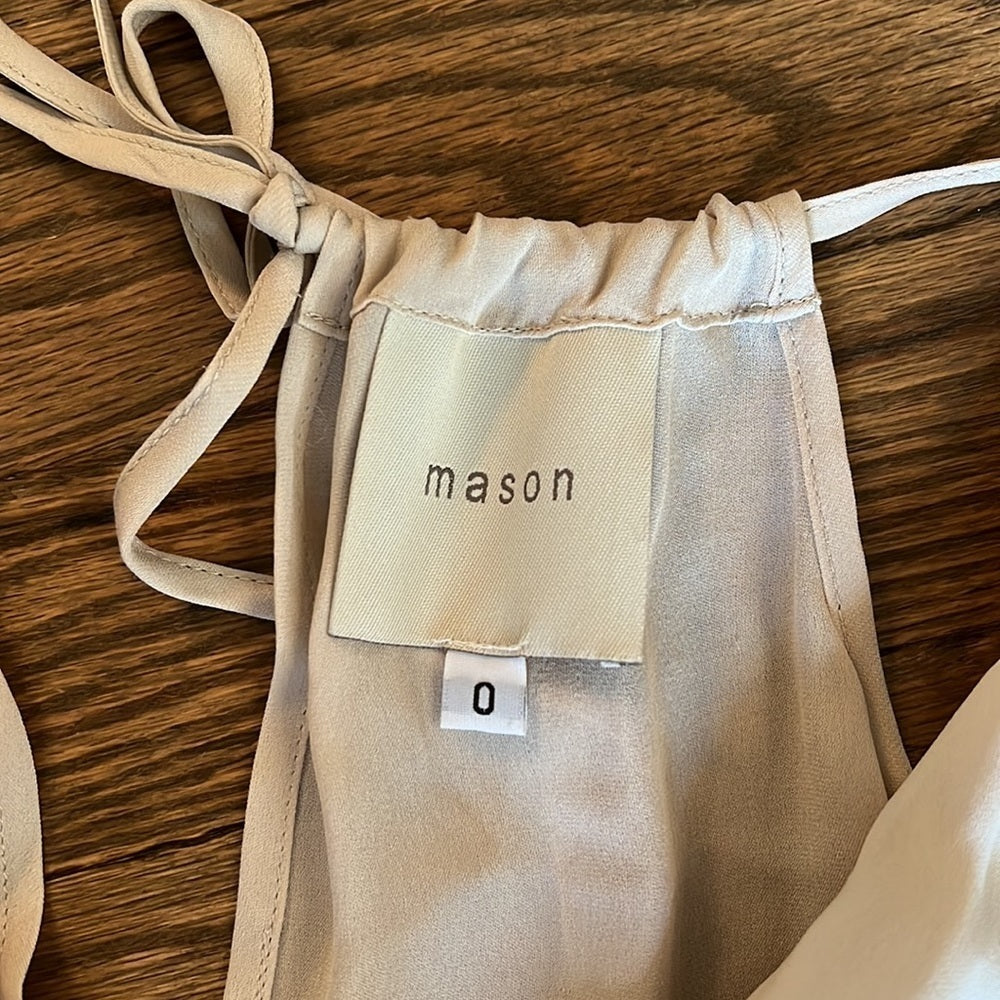 Women’s Mason Champagne Silk dress Size 0