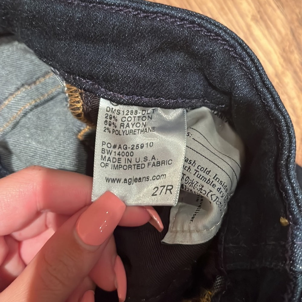 Ag Adriano Goldschmied Women’s Legging Super Skinny Jeans Size 27R
