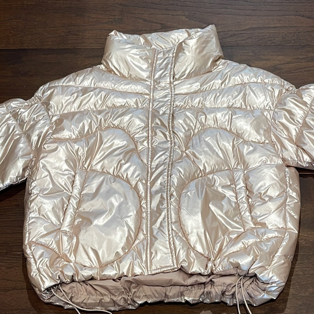 ATTRAIT Paris Pink/Cream Women’s Puffer Size Large