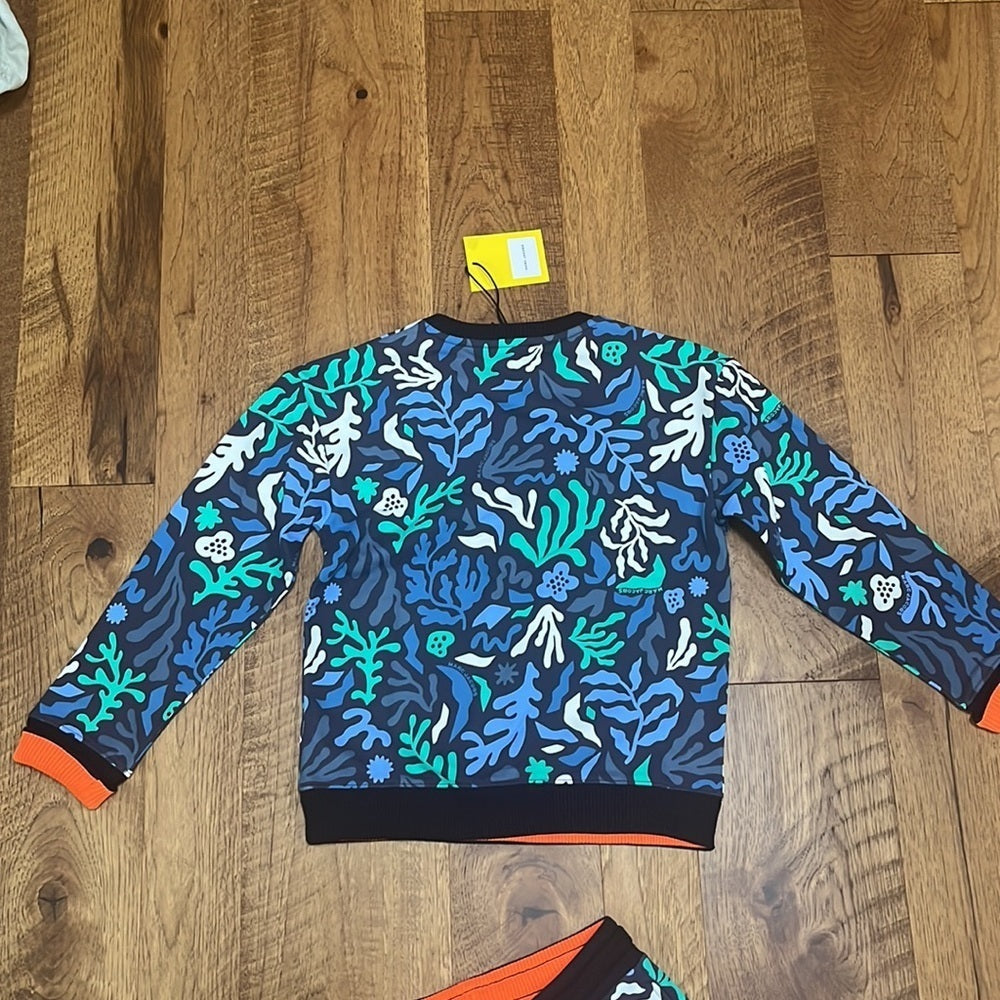NWT Marc Jacobs Boys Printed Sweatshirt and Shorts Set Size 10A
