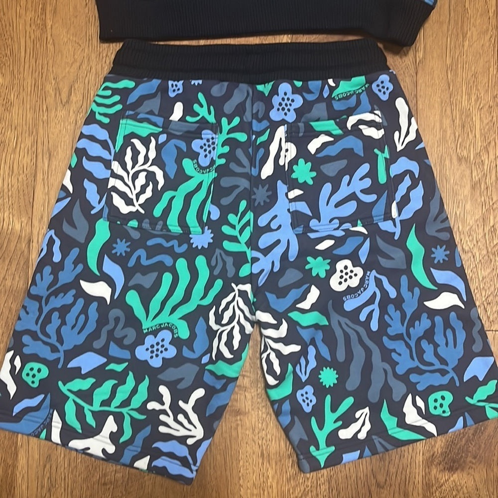 NWT Marc Jacobs Boys Printed Sweatshirt and Shorts Set Size 10A