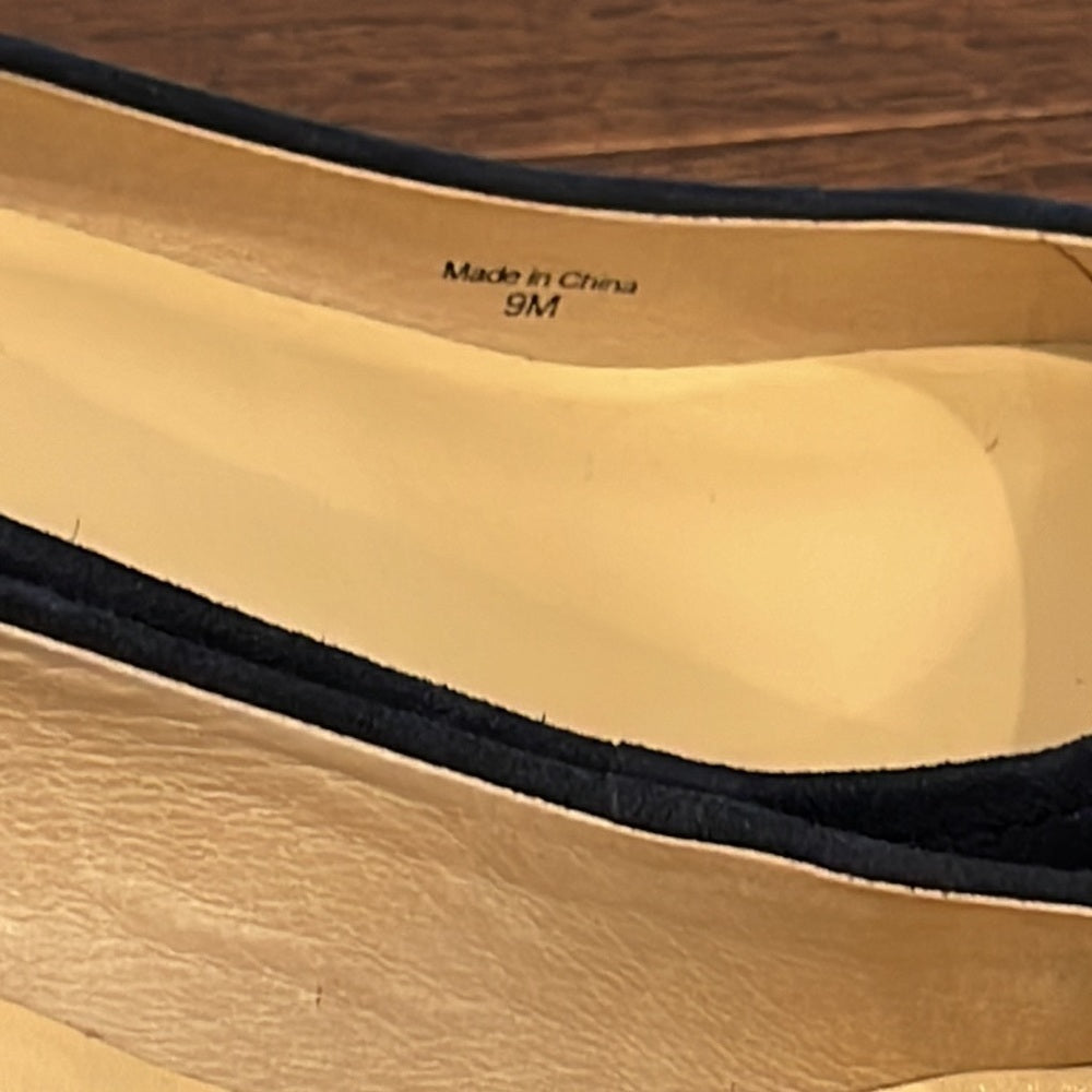 Kate Spade Women’s Navy Suede Wedges Size 9