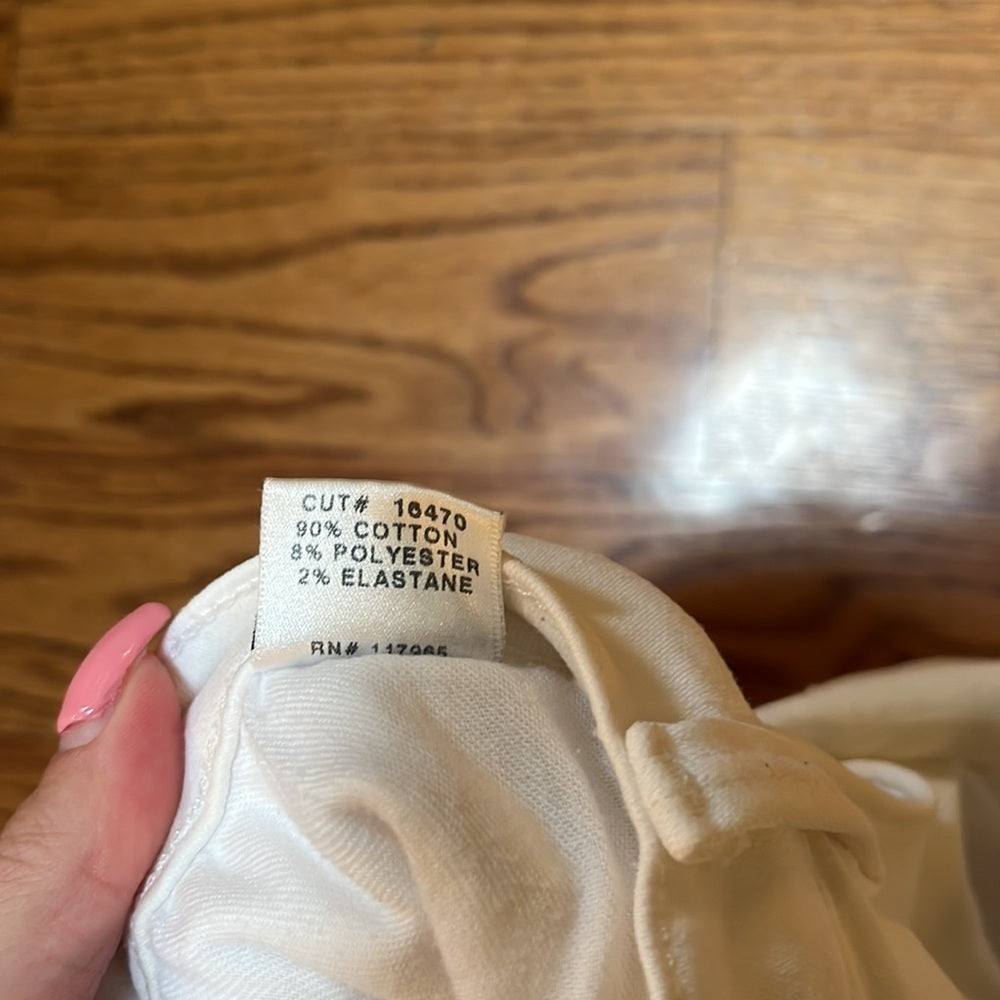 J Brand Woman’s White Skinny Jeans Size 28