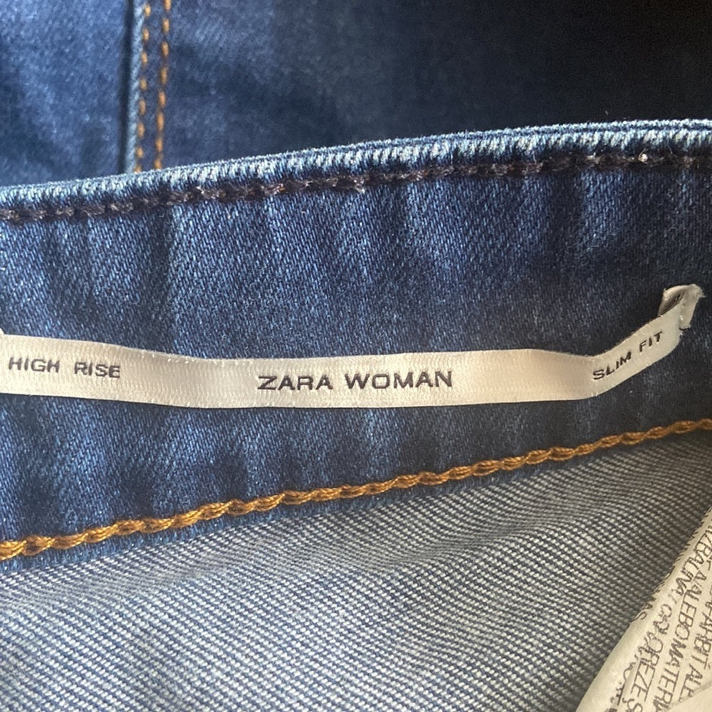 Women’s Zara jeans. Blue. Size 10
