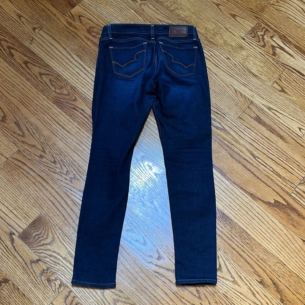 Big Star 1974 Women’s Blue Alex Mid Rise Skinny Jeans Size 28