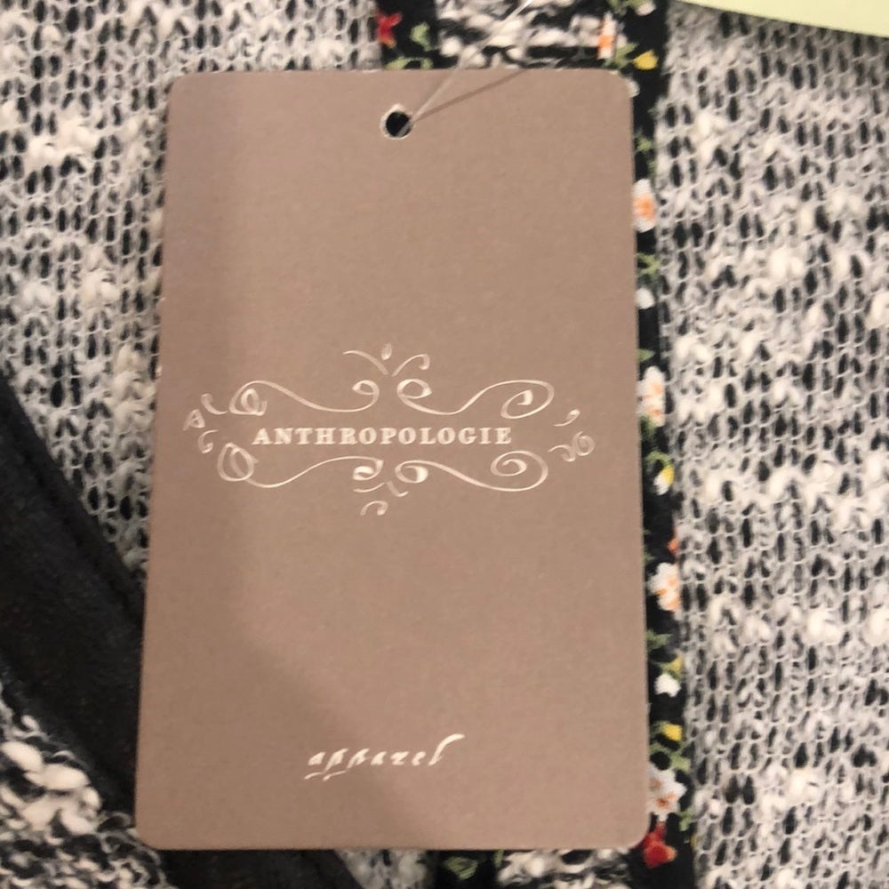 NWT Anthropologie Women’s Sweater Jacket Size M NWT