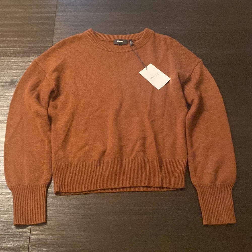 NWT Theory Women’s Small Brown Sweater
