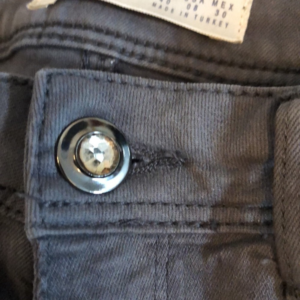 Zara Women’s Grey Skinny Jeans Size 8 Eur 40