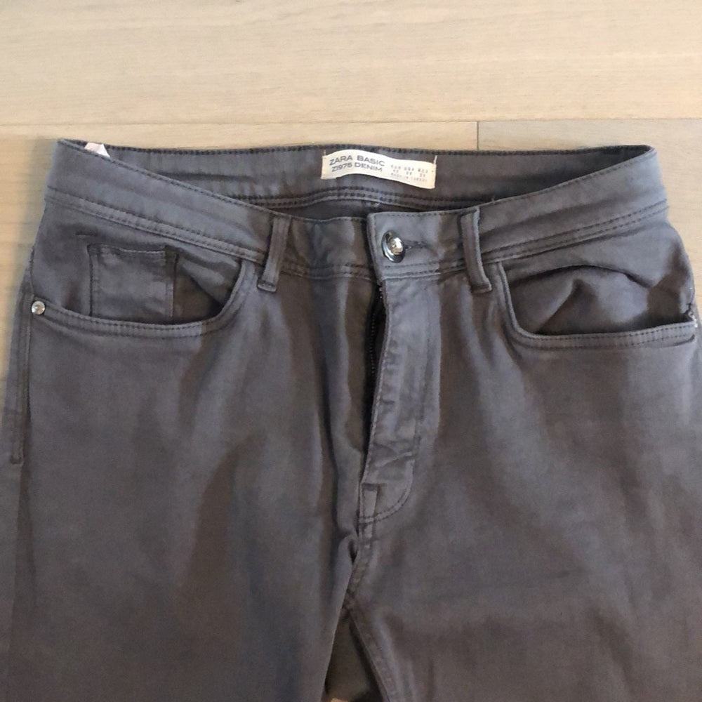 Zara Women’s Grey Skinny Jeans Size 8 Eur 40