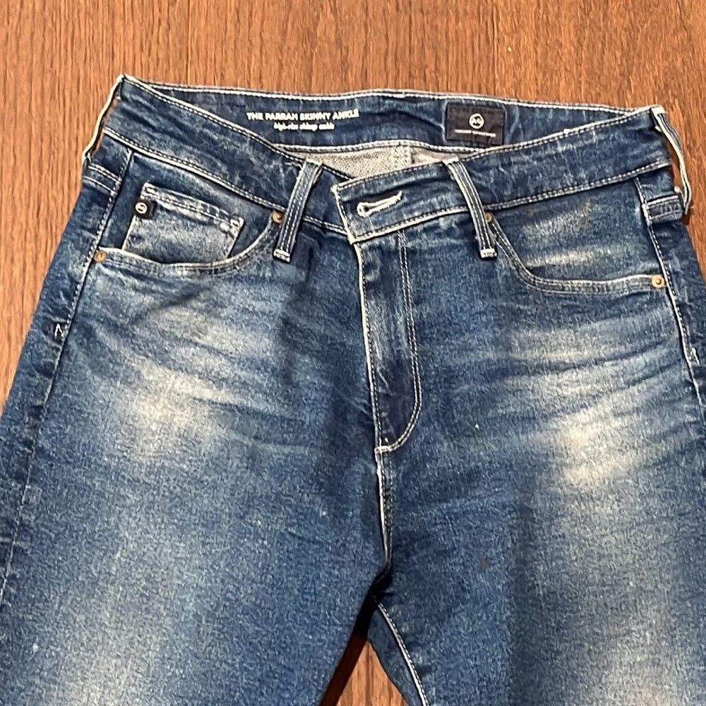 AG Women’s Blue Skinny Jeans Size 27R