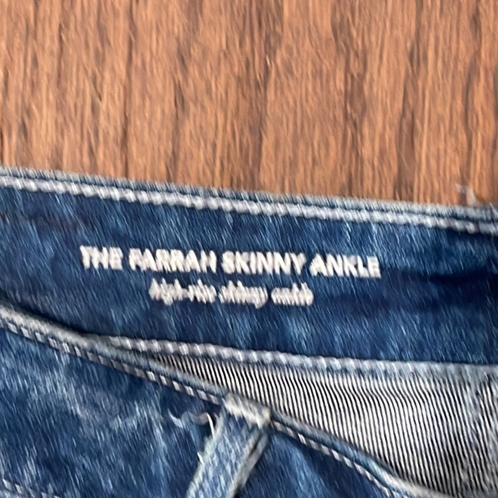 AG Women’s Blue Skinny Jeans Size 27R