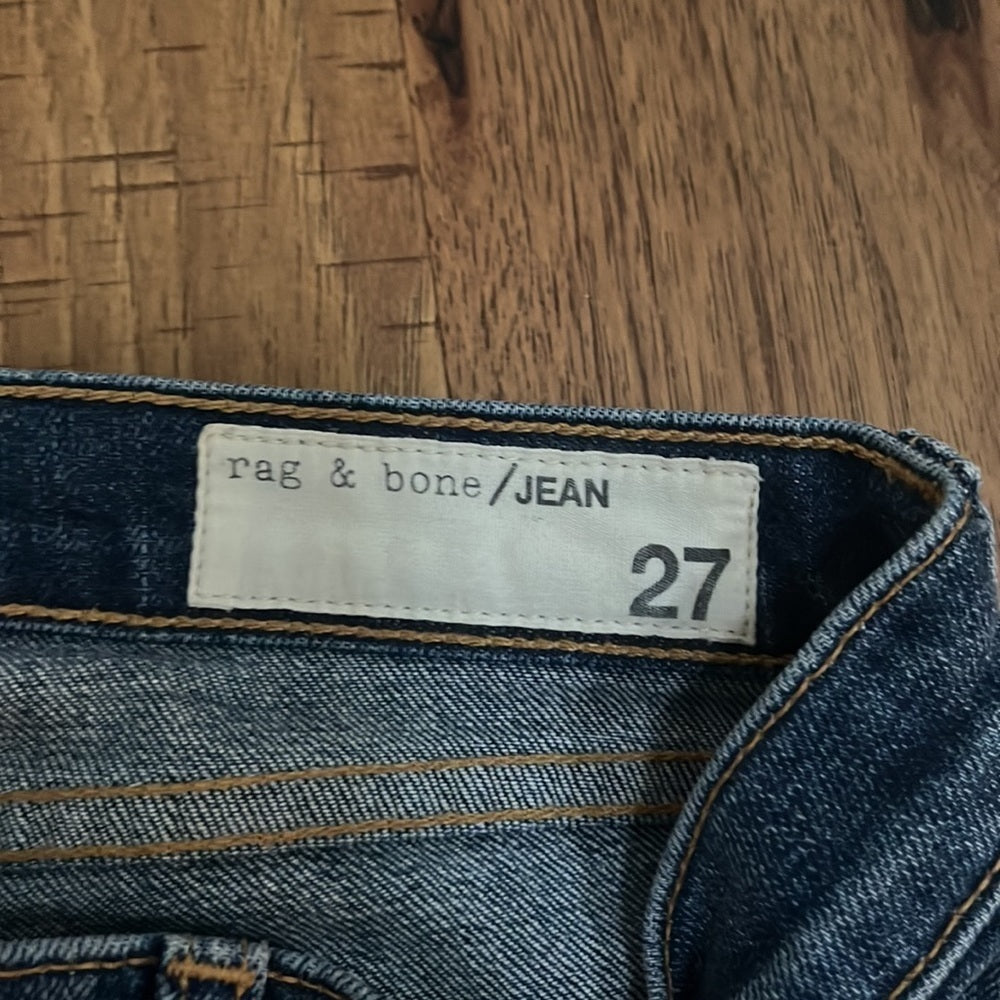 Rag & Bone Woman’s Bradford Blue Jeans Size 27