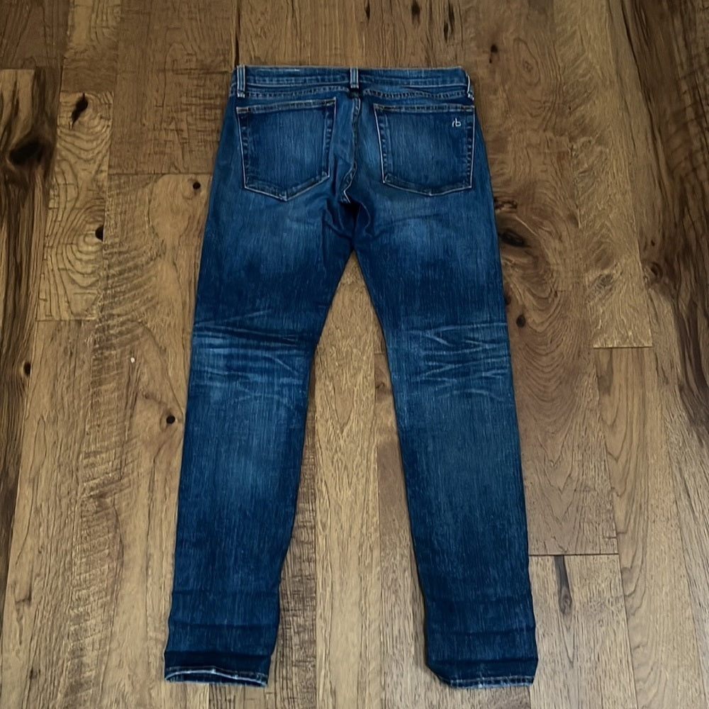 Rag & Bone Woman’s Bradford Blue Jeans Size 27