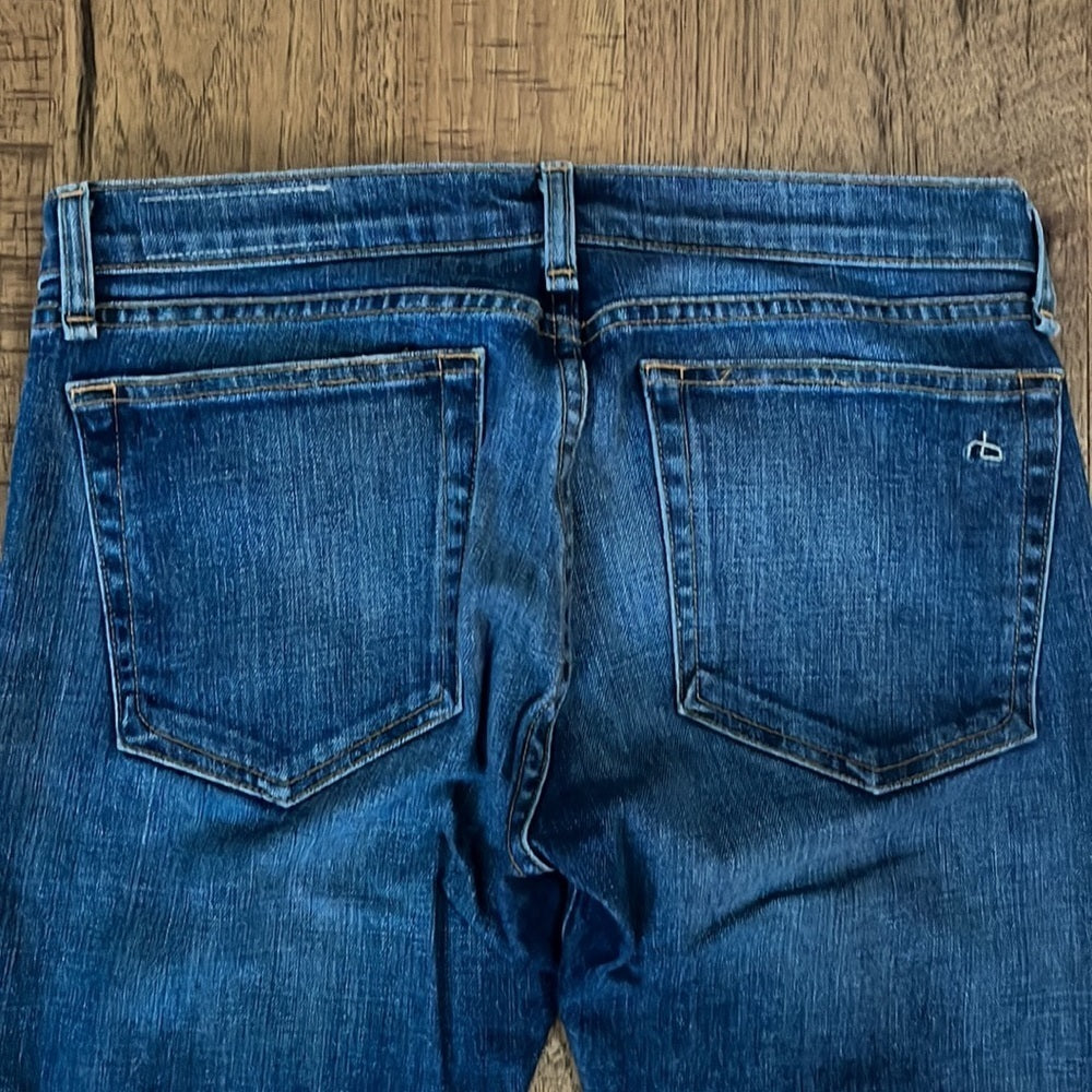 Rag & Bone Woman’s Bradford Blue Jeans Size 27