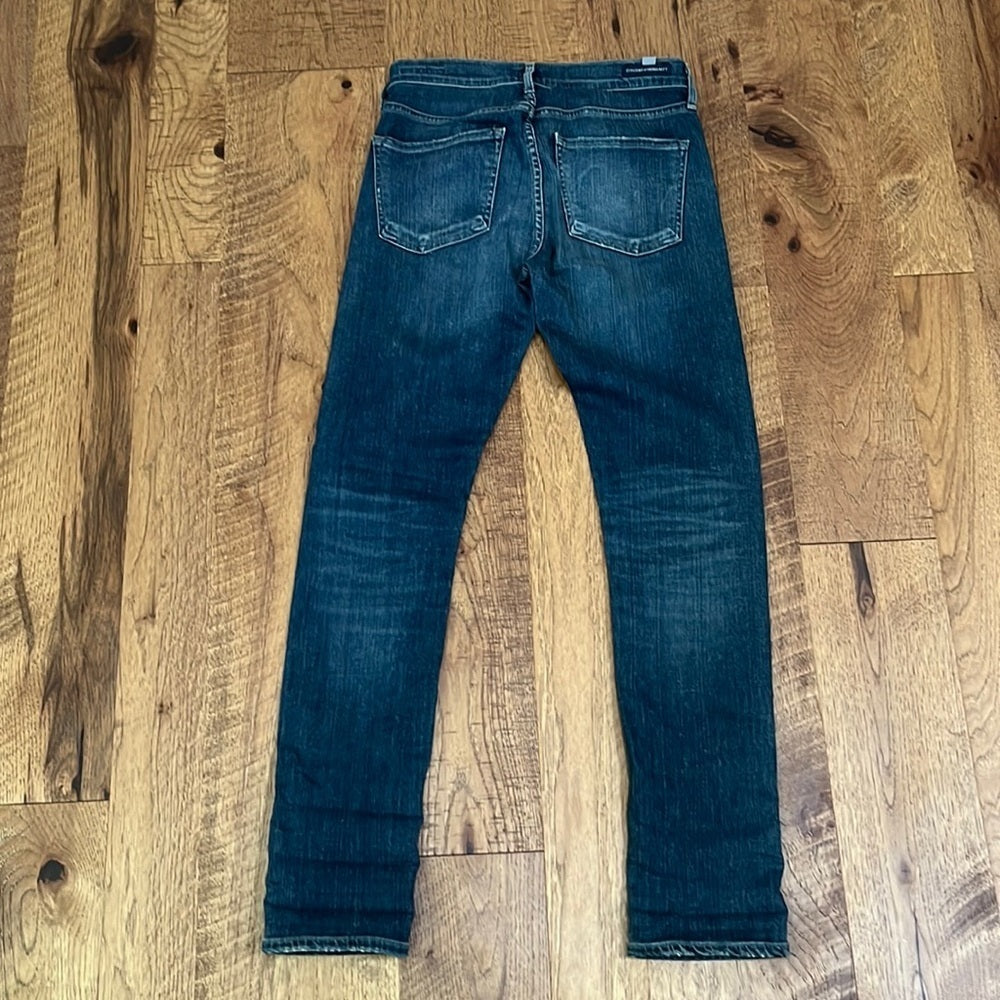 Citizens of Humanity Woman’s Agnes Midrise Slim Straight Jeans Size 25