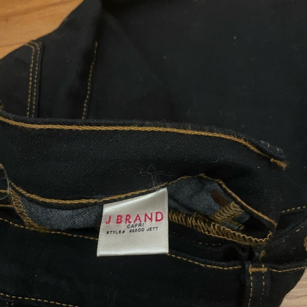 J Brand Black Capri JeansSize 25