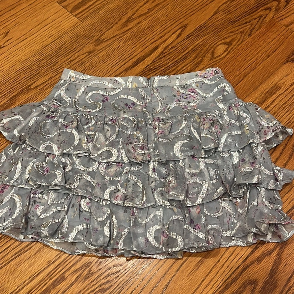 LoveShackFancy Woman’s Flowy Mini Skirt Size 0