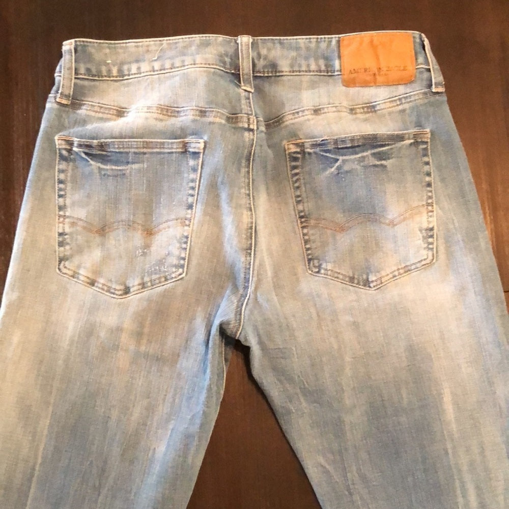 American Eagle Extreme Flex 4 Men’s Blue Jeans Size 32x34