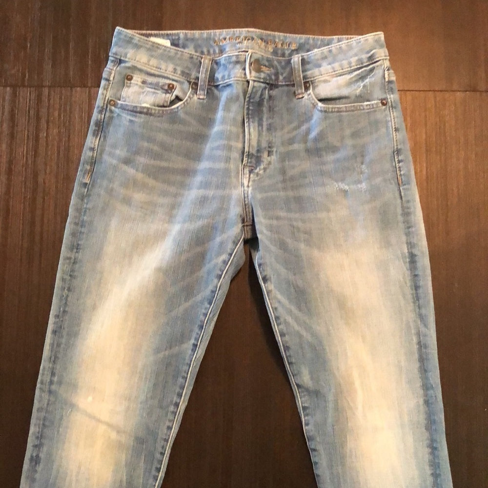 American Eagle Extreme Flex 4 Men’s Blue Jeans Size 32x34