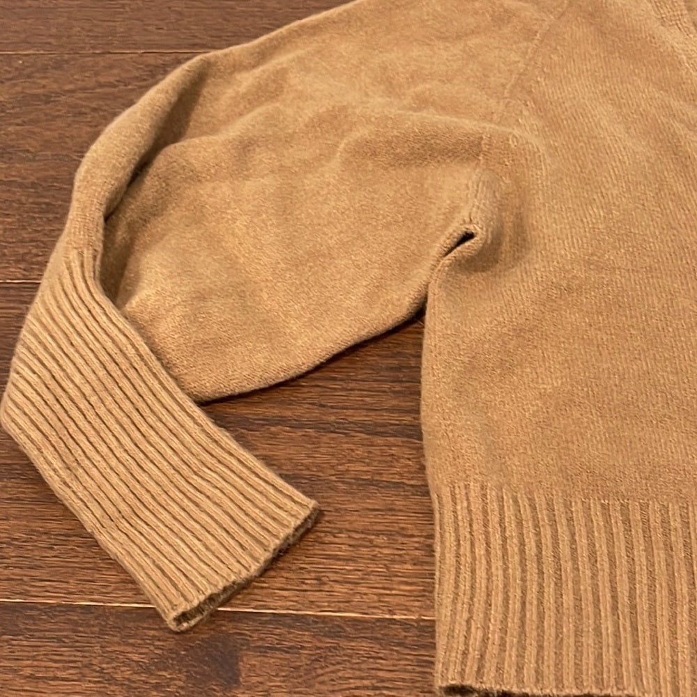 Apparis Brown/Camel Cardigan Sweater Size Small