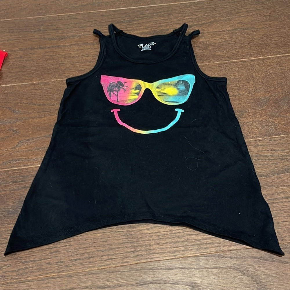 Bundle of girls Tank Tops and Short Sleeves Tops Size 7/8
