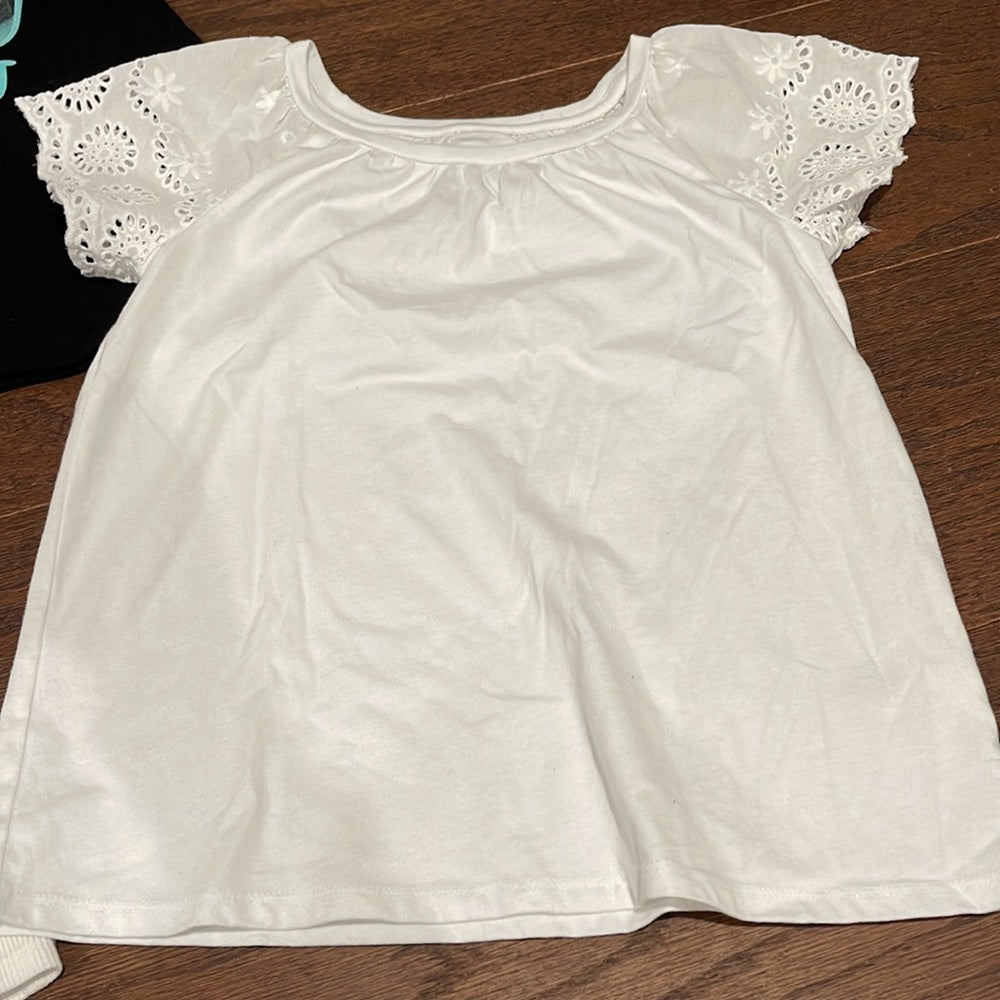 Bundle of girls Tank Tops and Short Sleeves Tops Size 7/8