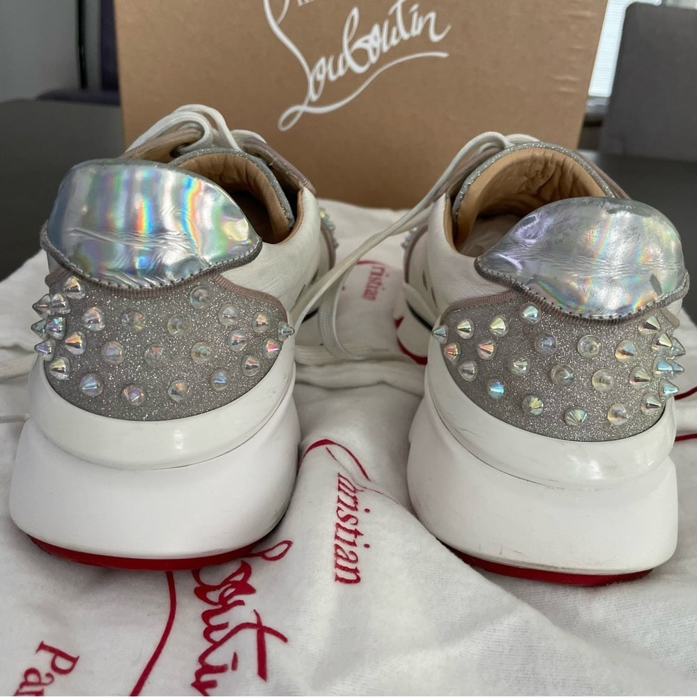 Christian Louboutin White Women’s Sneakers Size 39.5/9.5