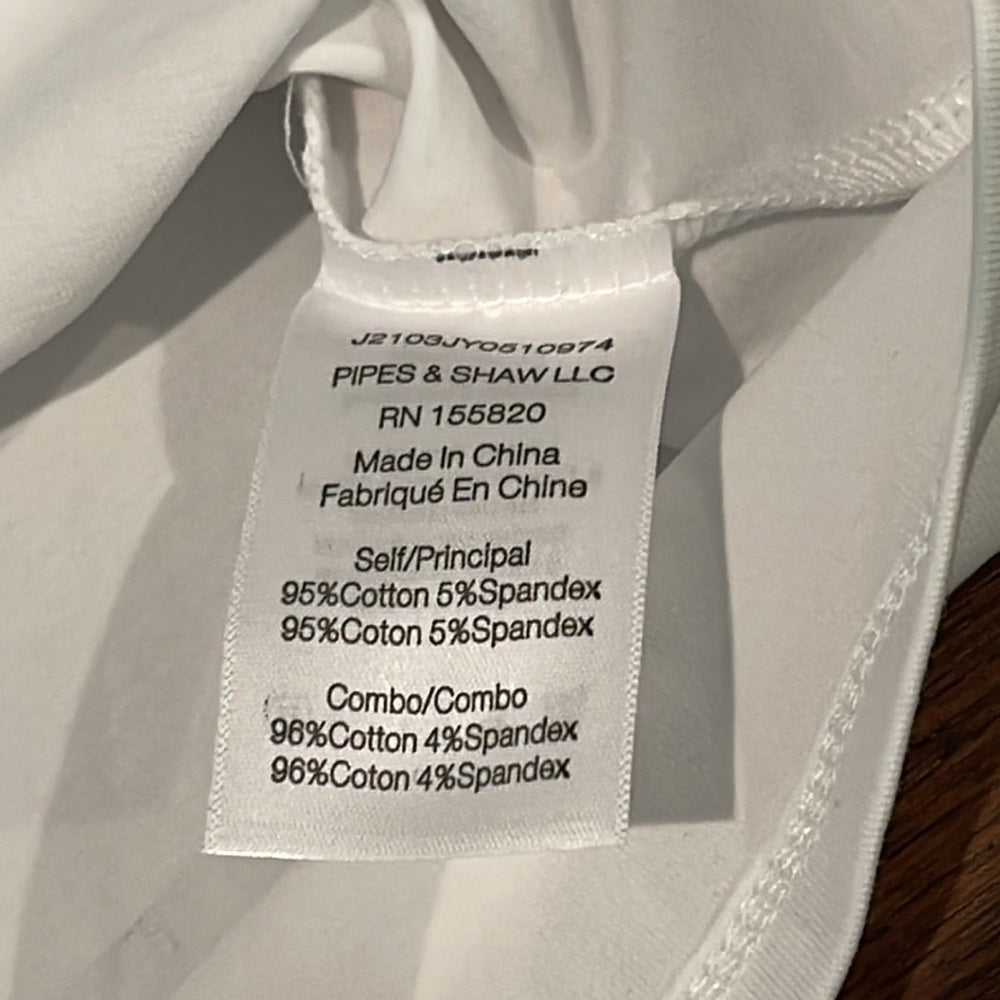 NWT Veronica Beard Women’s White Blouse Size Small