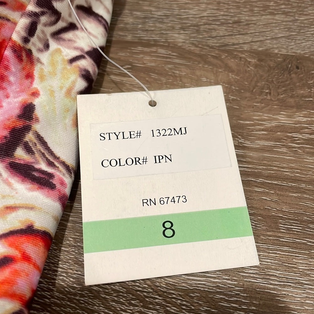 NWT Just… Taylor Women’s Floral High-Neck Dress - 8