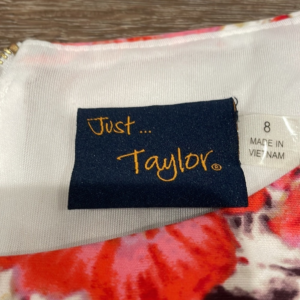 NWT Just… Taylor Women’s Floral High-Neck Dress - 8