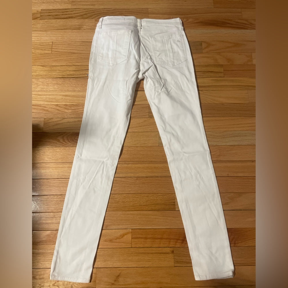 Rag & Bone White Jeans Size 28