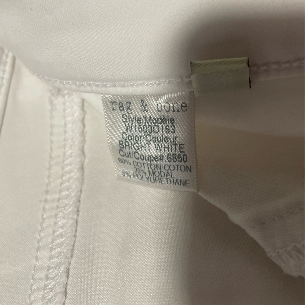 Rag & Bone White Jeans Size 28