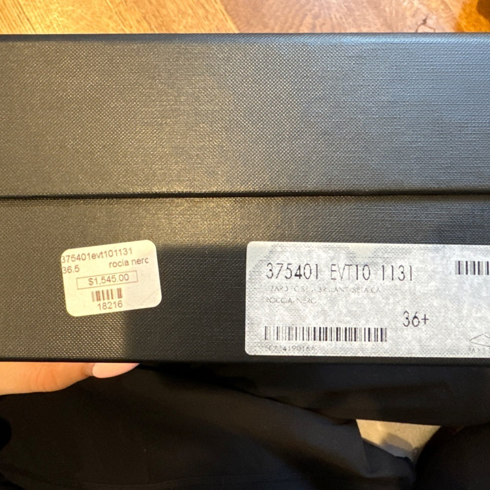 Saint Laurent Women’s Heels Grey and Black Size 36 1/2