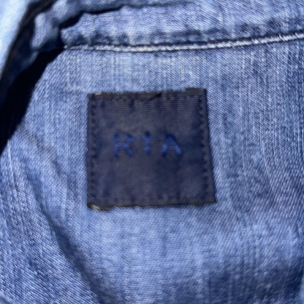 R+a Women’s Cotton Jean Jacket Size Small