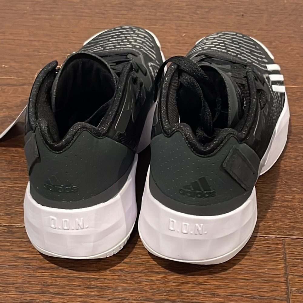NWT Adidas Lightstream Kids D.O.N Issue 4 Basketball Black Sneakers Size 5.5