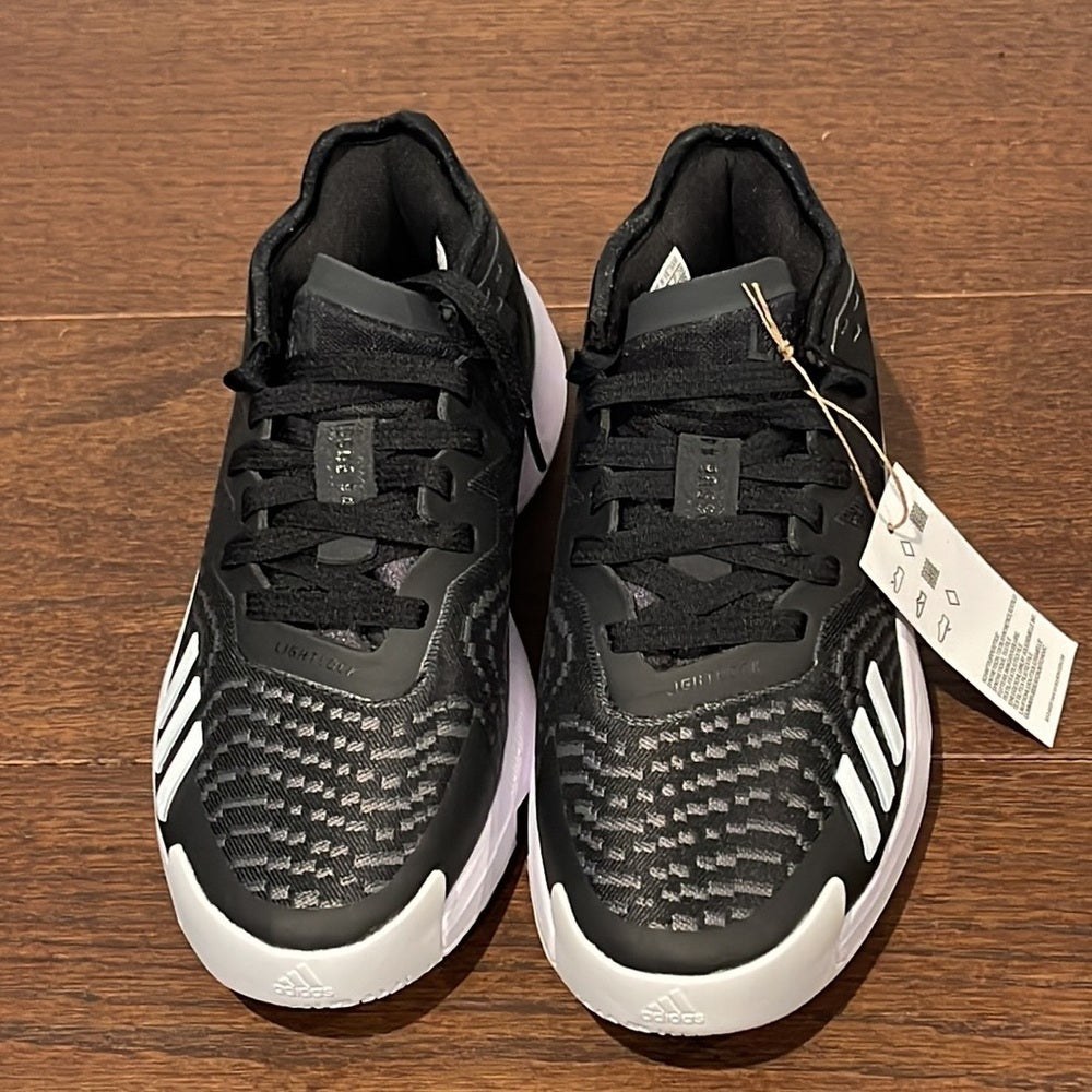 NWT Adidas Lightstream Kids D.O.N Issue 4 Basketball Black Sneakers Size 5.5