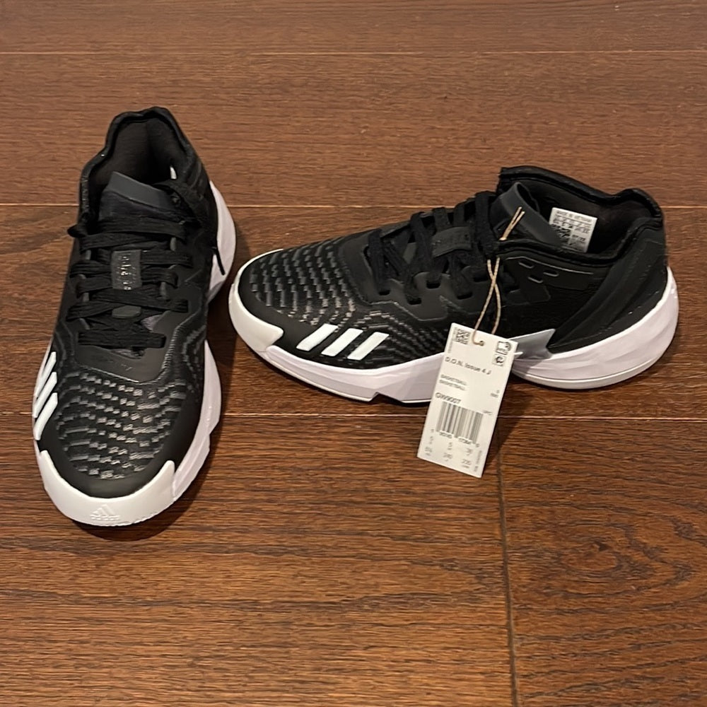 NWT Adidas Lightstream Kids D.O.N Issue 4 Basketball Black Sneakers Size 5.5