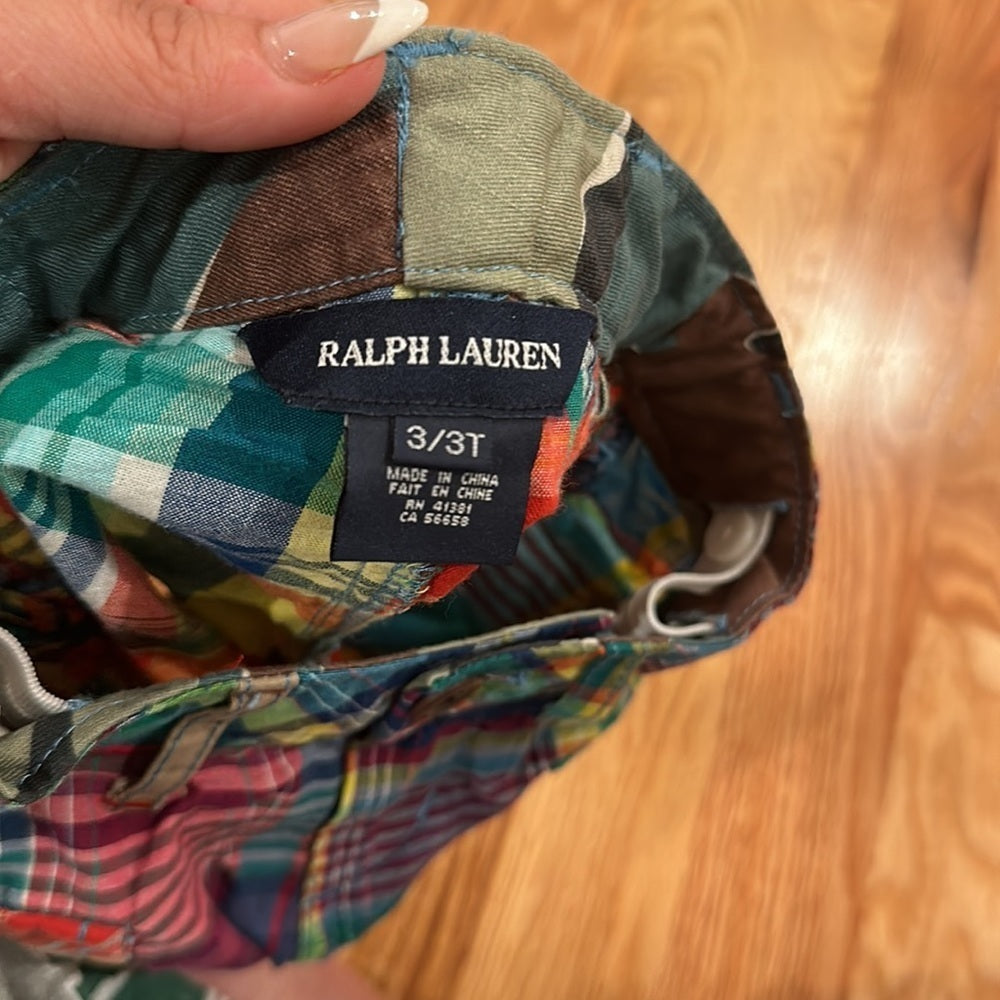 Boys Ralph Lauren Shorts. Size 3-3T. Rainbow with pattern.