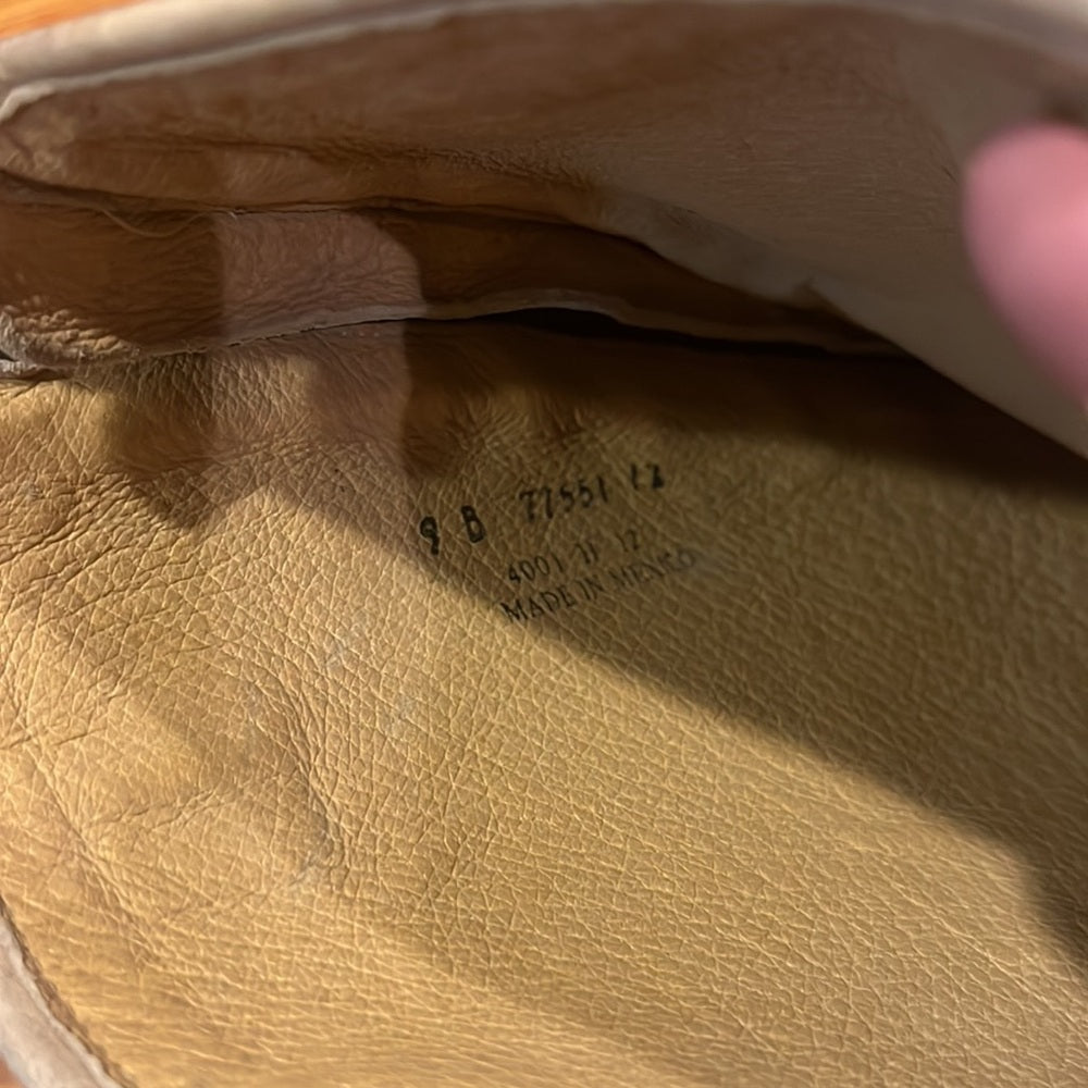 Frye Woman’s Grey Distressed Boots Size 9