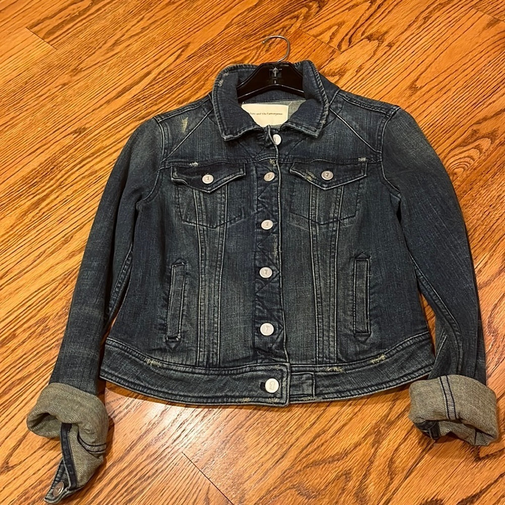 NWT Pilcro And The Letterpress-Anthropologie Woman’s Jean Jacket Size M