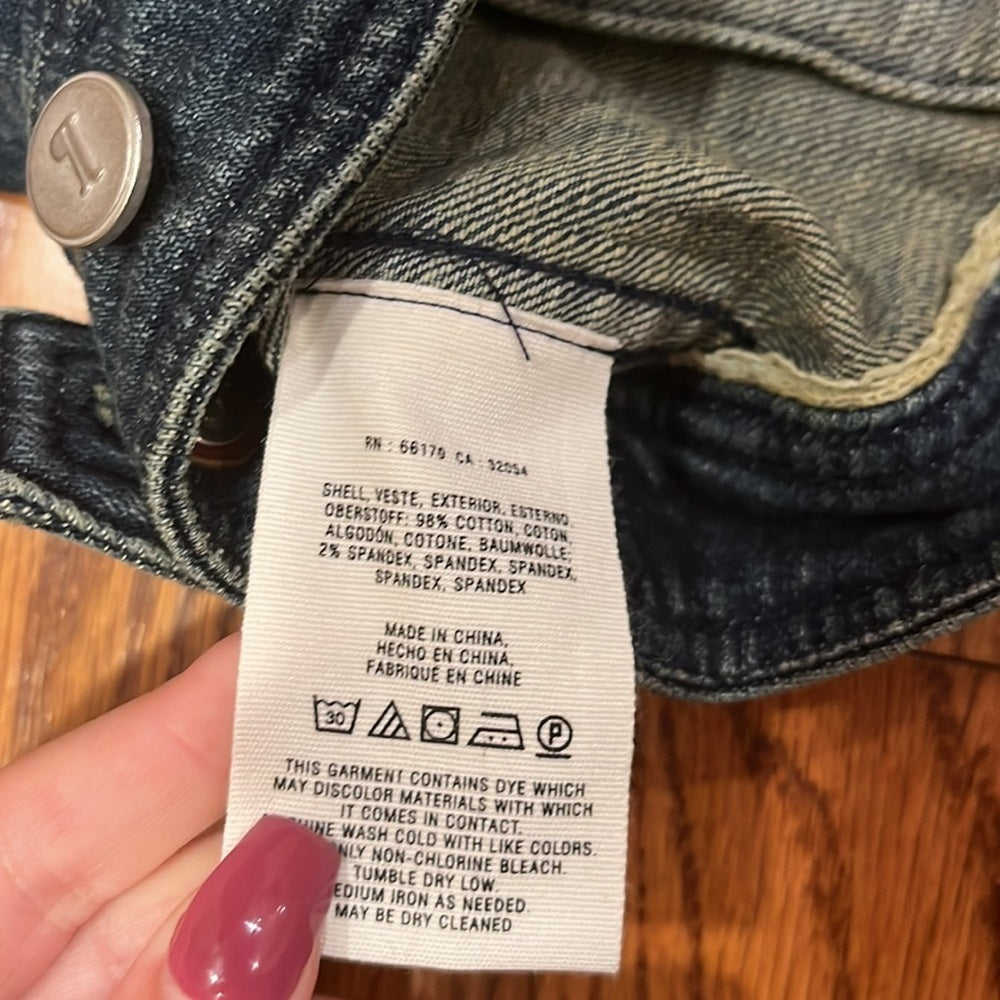 NWT Pilcro And The Letterpress-Anthropologie Woman’s Jean Jacket Size M