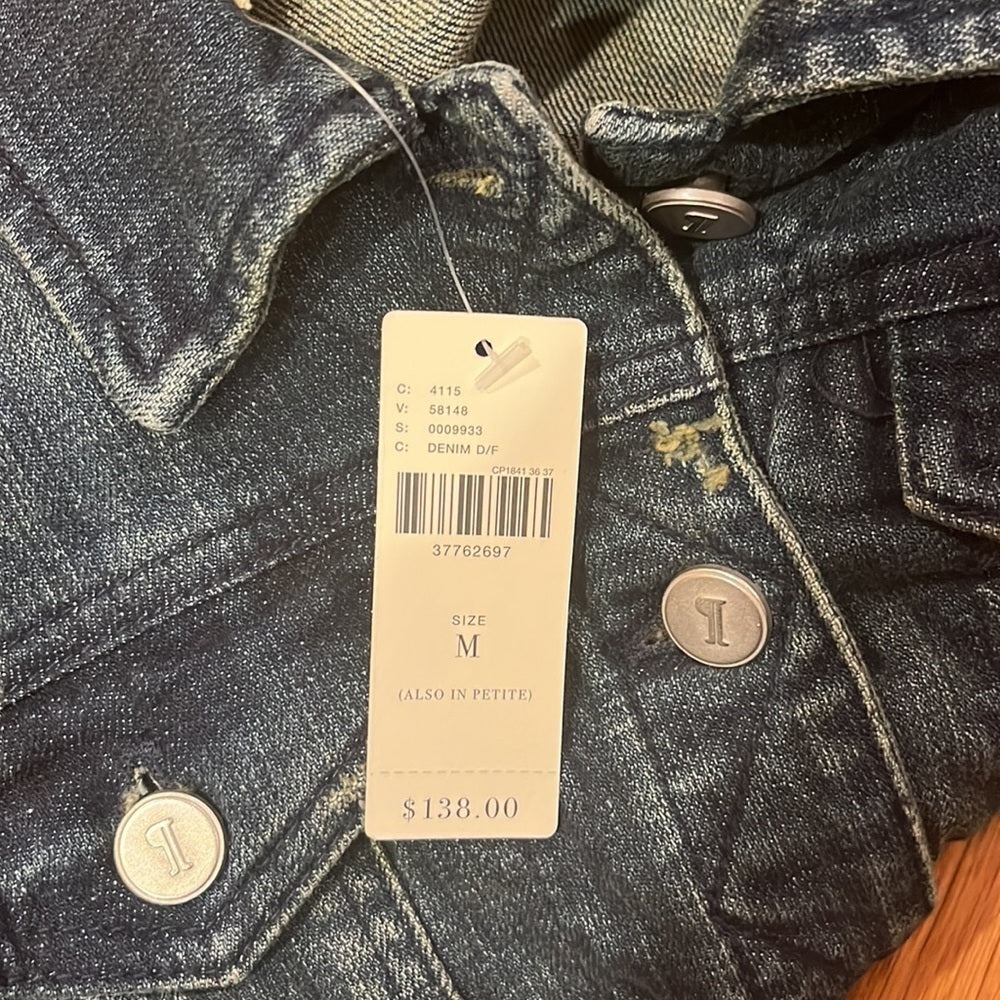 NWT Pilcro And The Letterpress-Anthropologie Woman’s Jean Jacket Size M